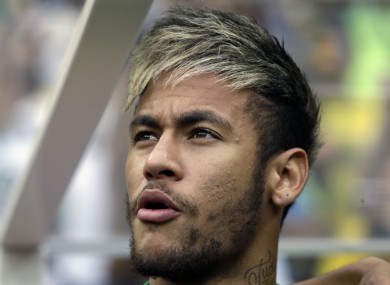 Neymar was one of the stars of the 2014 World Cup.