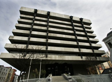 The Central Bank on Dublin's Dame Street