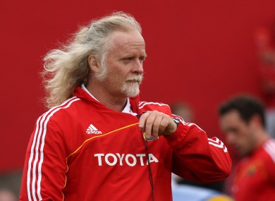 Fisher pictured in Munster colours in 2009.
