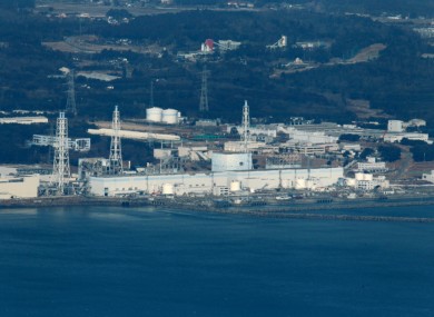 Fukushima No. 1 nuclear power plant.