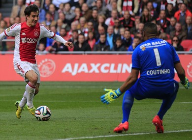 Bojan was on loan at Ajax last season.