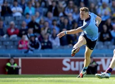 Flynn was among the goals when Dublin beat Wexford last month.