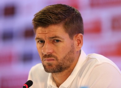 Steven Gerrard played 114 times for England.