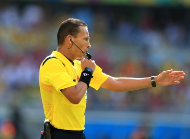 This will be Djamel Haimoudi's third game of the 2014 World Cup.