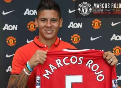 Marcos Rojo: brought in to bolster defence.