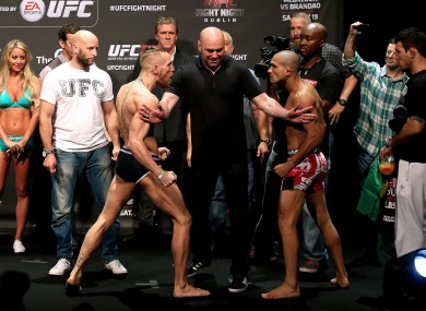 Conor McGregor's headline fight with Diego Brandao was shown on 3e in July.