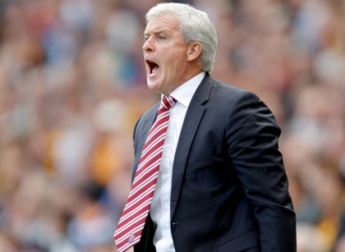 Mark Hughes got a huge win against his former club.