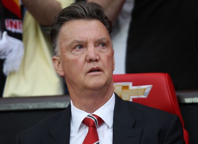 Van Gaal has had a difficult start to life as Manchester United manager.
