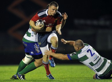 Anthony Foley got his first competitive win as Munster head coach tonight.