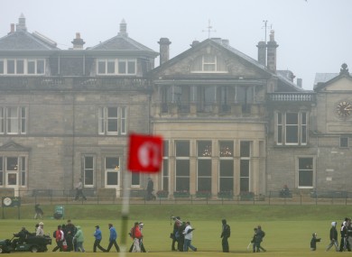 The Old clubhouse at St. Andrews