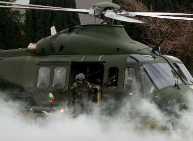 Members of the Defence Forces 44th Infantry Group train in Wicklow earlier this year, ahead of their deployment.