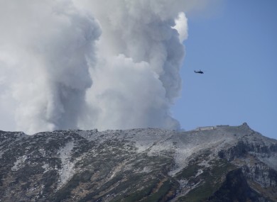 Mount Ontake continues to erupt.