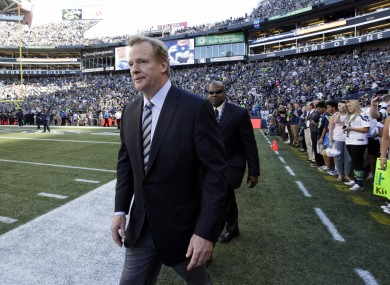 Roger Goodell has had better weeks as the NFL commissioner.