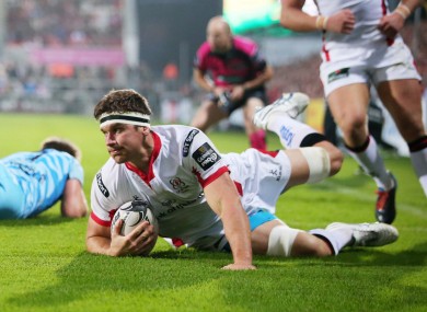 Robbie Diack scored his side's third try just before the half.
