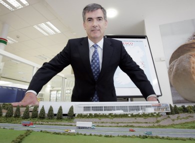 Tesco Ireland chairman Tony Keohane.