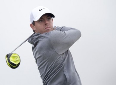 Rory McIlroy is in contention going into the final day of the Alfred Dunhill Links Championship.
