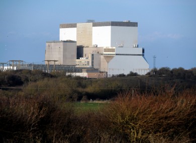 The existing Hinkley Point nuclear power station in Somerset.