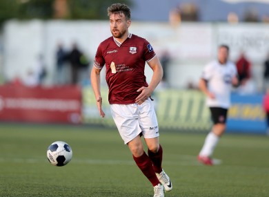Vinny Faherty was in action for Galway today (file pic)