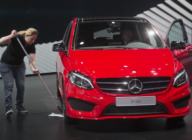 new Mercedes B Class car