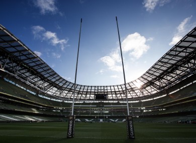 Will you be attending Ireland's home games next year.