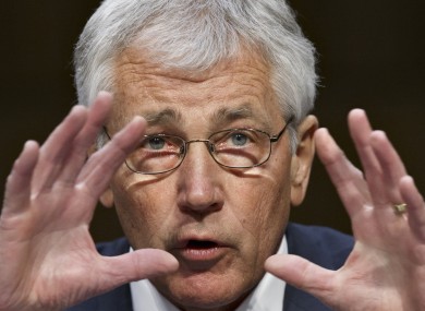 Chuck Hagel submitted his resignation letter to President Obama earlier