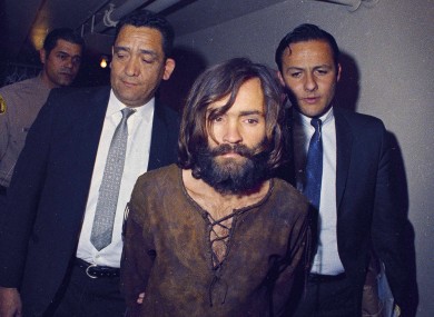 Manson (centre) in 1969.