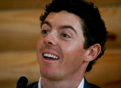 Rory McIlroy is determined to ignore his off the course issues while playing next year.