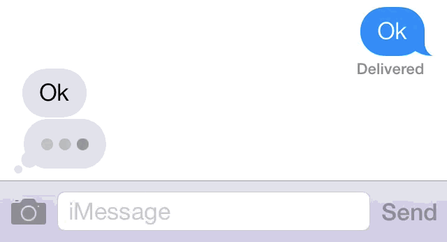 often are you not using imessage, snapchat, whatsapp or facebook