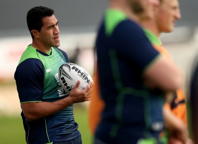 Muliaina has not yet featured on the pitch for Connacht.