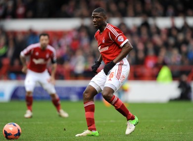Moussi left Nottingham Forest in the summer.