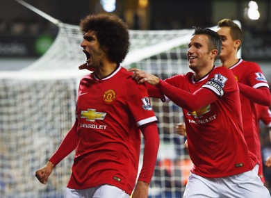 Fellaini has performed well in the last two games.
