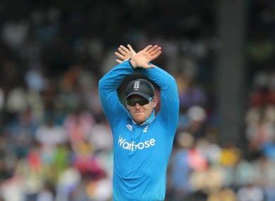 Morgan previously represented Ireland in cricket.