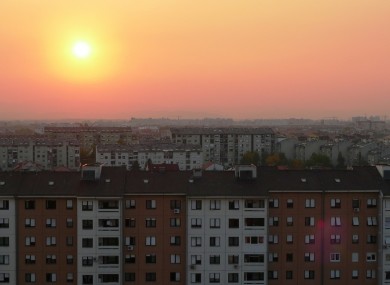 The Croatian capital of Zagreb