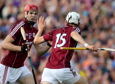 Jason Flynn (15) was the hero for Galway today.
