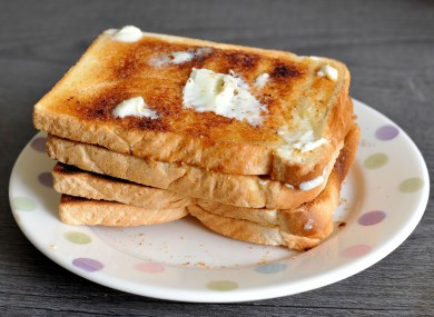 White bread -- well worth giving up for Lent.