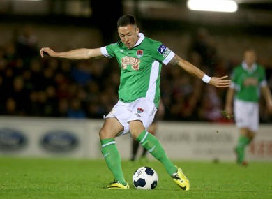 Billy Dennehy scored twice for Cork City.