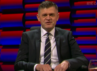 Brendan O'Connor on tonight's show