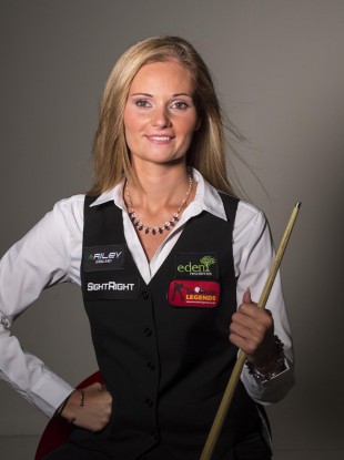 Reanne Evens has won every ladies' world snooker championship since 2005.