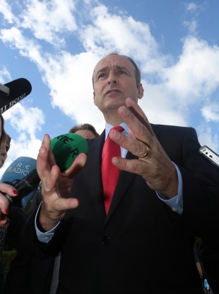 Micheál Martin needs more blue skies for Fianna Fáil in the months ahead.