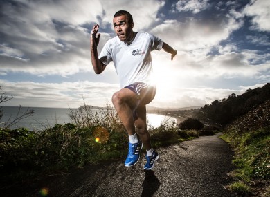 Simon Zebo is a race ambassador for the 2015 Wings for Life World Run.