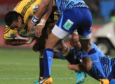 Julian Savea is just one of the Hurricanes' attacking torpedoes.