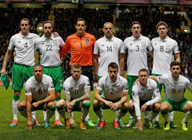 The Irish team have not played a game since November.