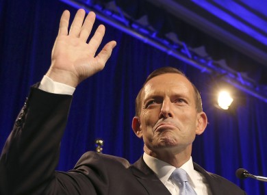 Australian Prime Minister Tony Abbott