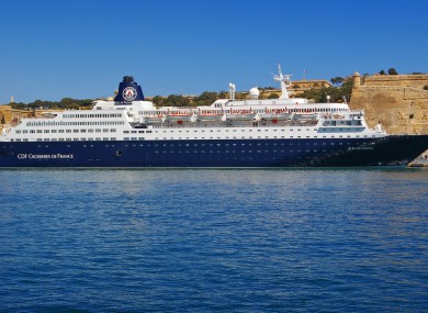 The man was on board ‘Croisières de France’ Horizon cruise ship.