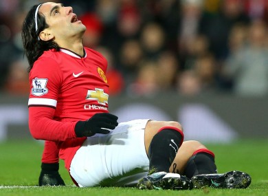 Manchester United striker Radamel Falcao has not had the best of seasons in the Premier League.