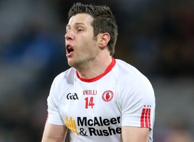 Tyrone star Sean Cavanagh is on the mend.