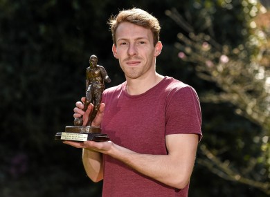 David McMillan has been named the SSE Airtricity/Soccer Writers' Association Player of the Month for March.