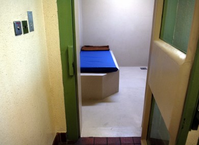 An observation cell at Cloverhill Prison.