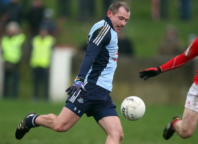 Pat Burke in action for Dublin in the O'Byrne Cup in 2013.