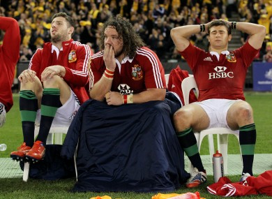 Cuthbert, second left, and Jones, third left, will both be in the Baa-Baas' touring party.